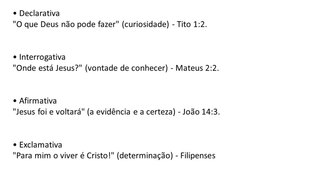 ELEMENTOS DO SERMÃO